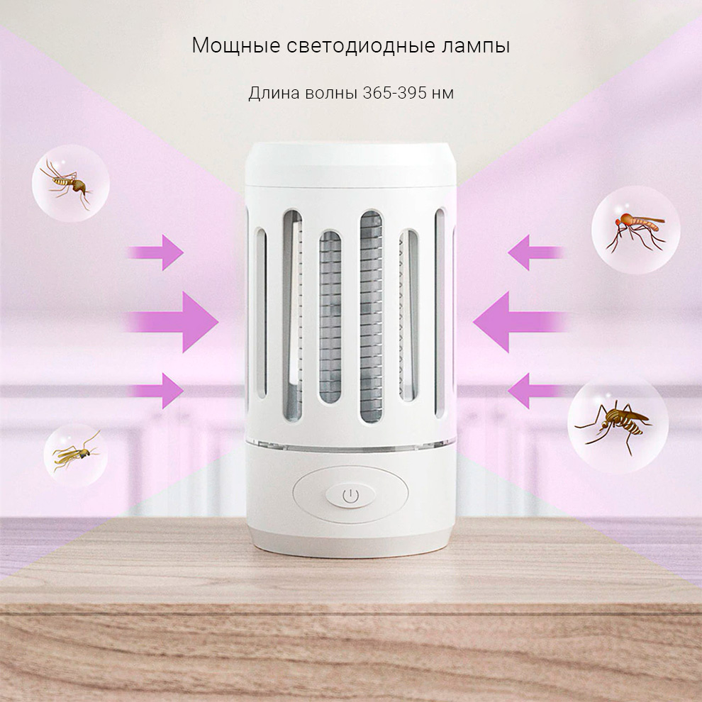 Противомоскитная лампа-репеллент Xiaomi Dragonfly Electric Mosquito Killer (DYT-Y8RK)