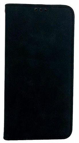 Чехол-книжка с магнитом для Redmi Note 8 (Черный) — фото
